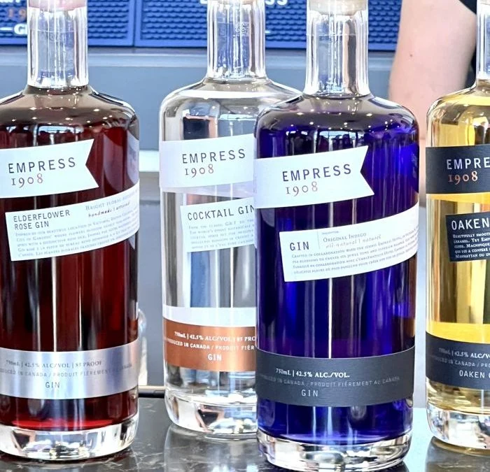 Cheers to Victoria Distillers Empress 1908 Gin & Spirits