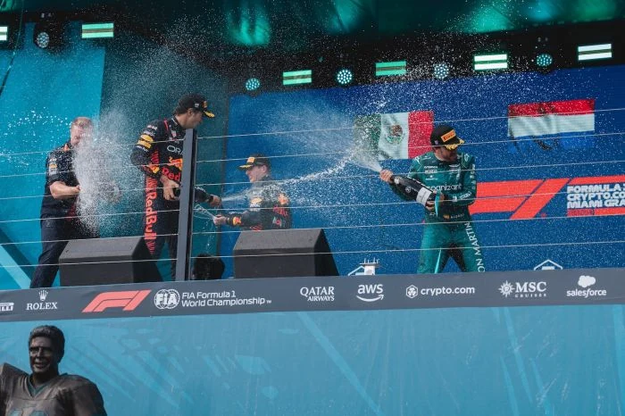 Imbibe Like a Formula 1® Champion